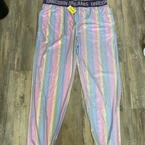 🆕🚹Unicorn Dream Cuffed Joggers, XXL, Stretch🦄